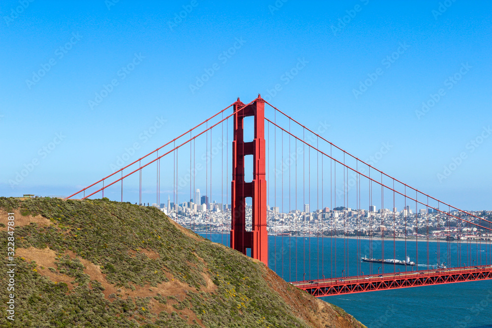 Fototapeta premium golden gate