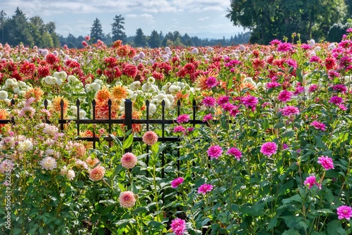 Swan Island Dahlias