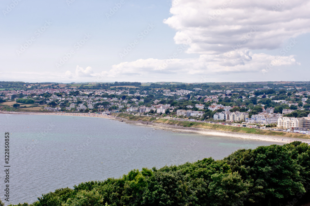 The view toward Falmouth