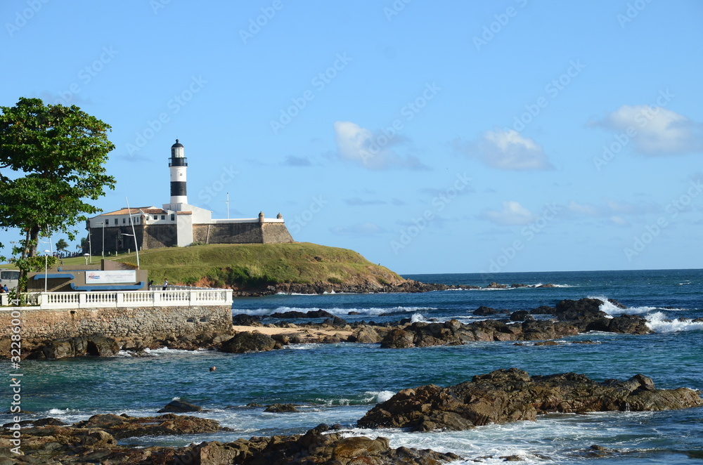 Playas en la ciudad de Salvador de Bahia Brasil