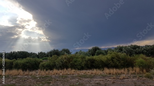 nubes en patagonia argentina