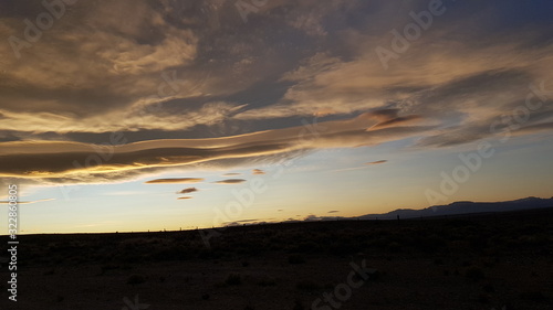 nubes en patagonia argentina