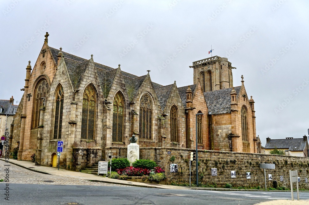 Eglise Saint-Jean du Baly, Lannion, Côtes-d'Armor, Bretagne, France