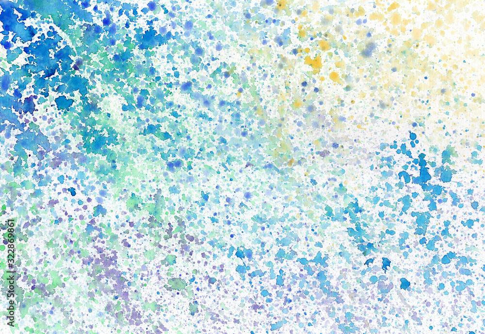 Obraz premium Texture 202 Watercolor abstract background.