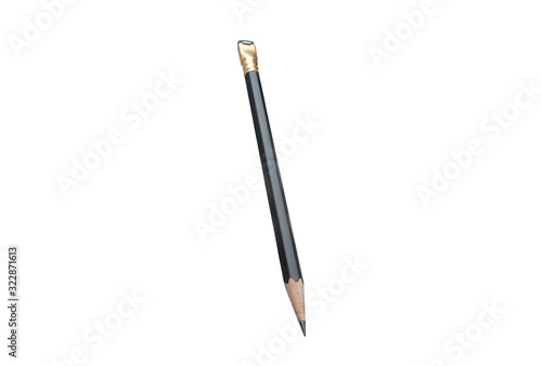 Office Supplies - Pencil Black Sharpened - Angle