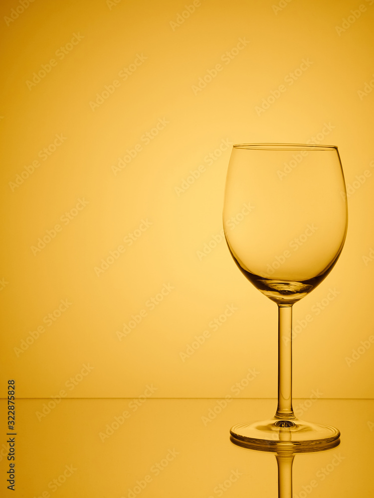 Glass close-up neon colored light gradient background Glass close-up neon colored light gradient background