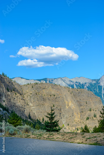 Rocky Mountains near Lillooet  Whistler  Vancouver  Canada.