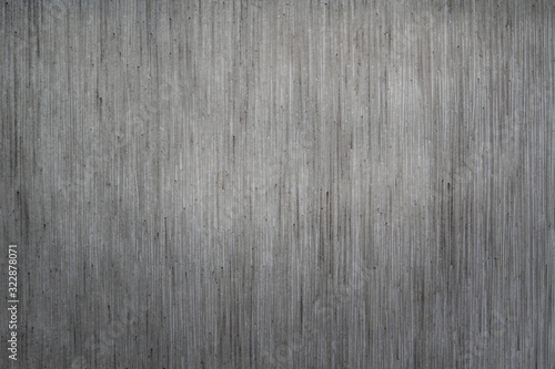 gray striped concrete stone wall modern background texture with copy space