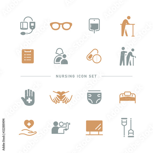 NURSING ICON SET