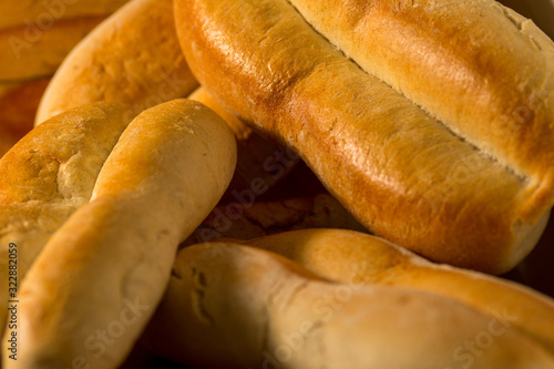 bread in basket (marraqueta)
