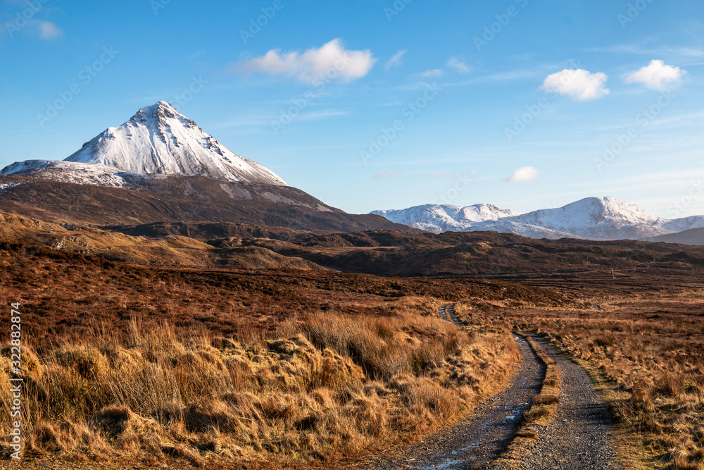 Mount Errigal and Poisoned Glen