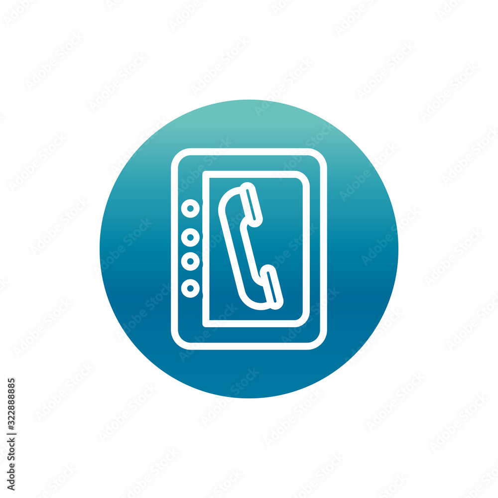 office address book telephone contact supply block gradient style icon office address book telephone contact supply block gradient style icon
