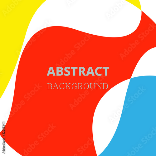 Abstract background of Irregular shapes