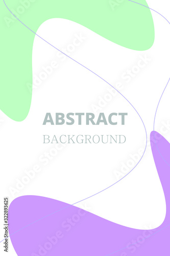 Abstract background of Irregular shapes