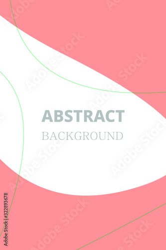 Abstract background of Irregular shapes
