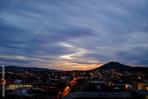 Vista de la ciudad de Uruapan Michoacan photo