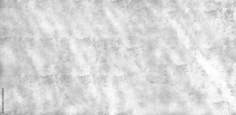 Obraz premium Concrete wall white color for background. Old grunge textures with scratches and cracks. White painted cement wall texture.