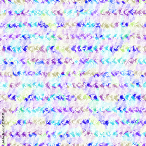 Distressed glitch abstract artistic texture background. Striped irregular imperfect shape seamless pattern. Funky colorful distorted all over print. Wonky trendy modern fashion swatch.