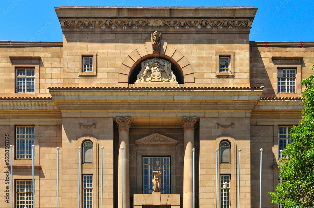 Naklejka premium Centralny Sąd Grodzki w Johannesburgu