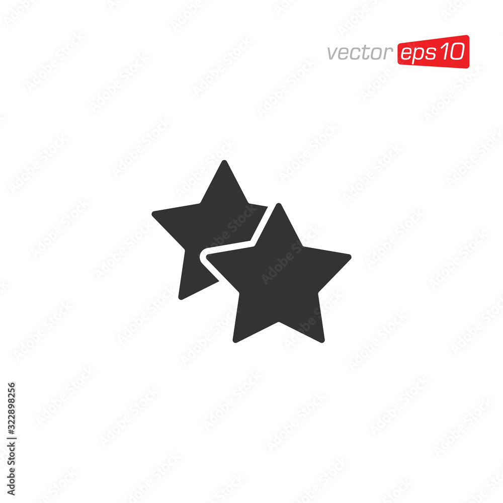 Star Icon Design Vector Template Star Icon Design Vector Template
