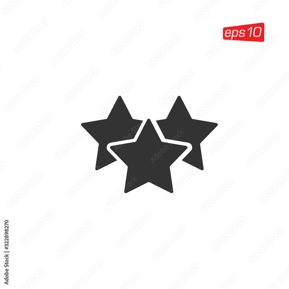 Star Icon Design Vector Template Star Icon Design Vector Template