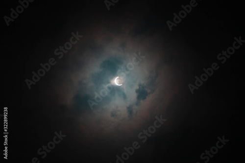 Solar Eclipse at Indonesia, happened on 26 December 2019, taken at Pontianak, Indonesia