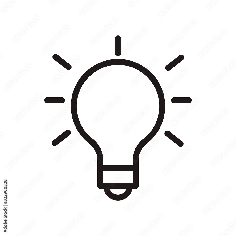 Bulb icon in trendy outline style design. Vector graphic illustration. Lamp icon for website design, logo, App, and ui. Editable vector stroke. EPS 10. Bulb icon in trendy outline style design. Vector graphic illustration. Lamp icon for website design, logo, App, and ui. Editable vector stroke. EPS 10.
