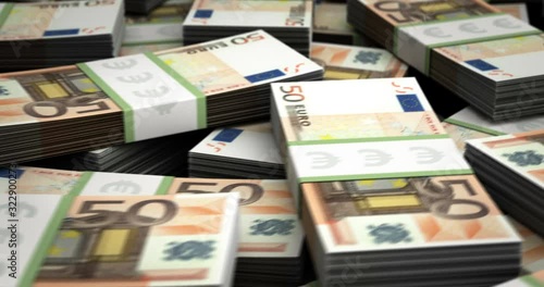Billion European Euro Close-up