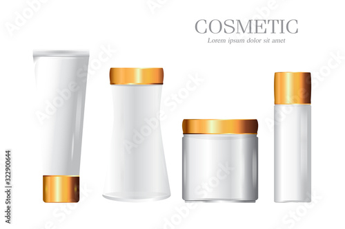 Cosmetic packaging and template, Skin compare