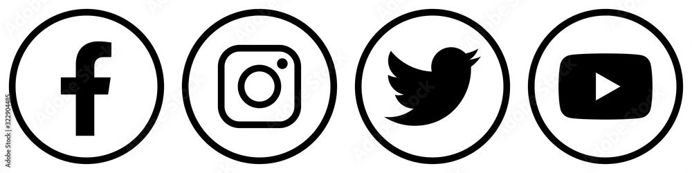 Black And White Twitter Logo Png