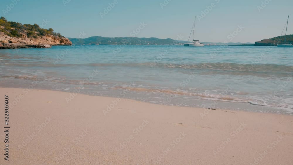 Balearic Island Ibiza Cala Bassa View Balearic Island Ibiza Cala Bassa View