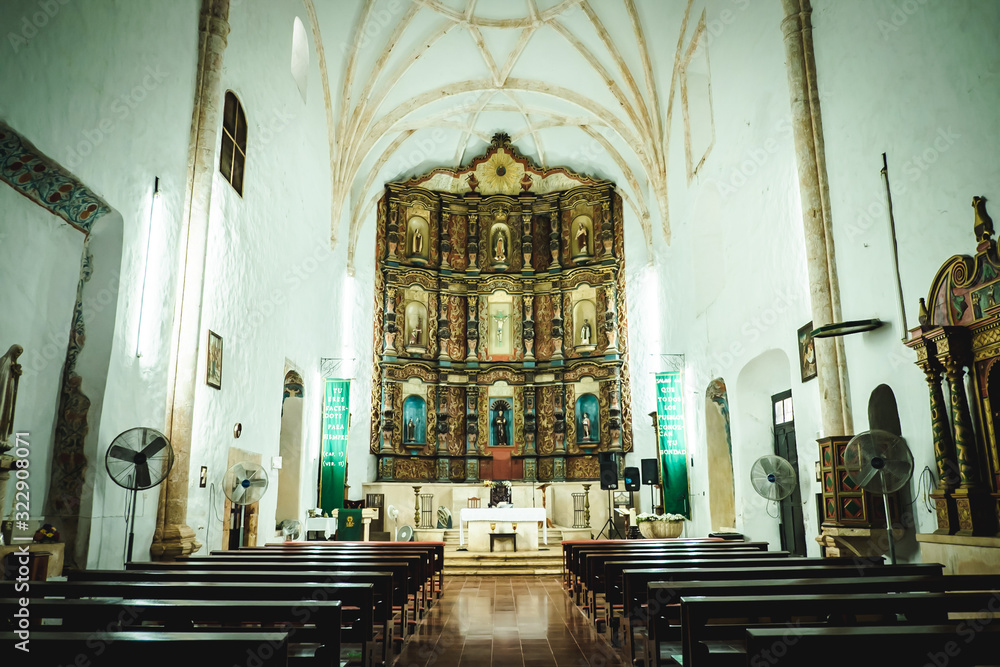 Convent of San Bernardino of Siena, Valladolid, Mexico