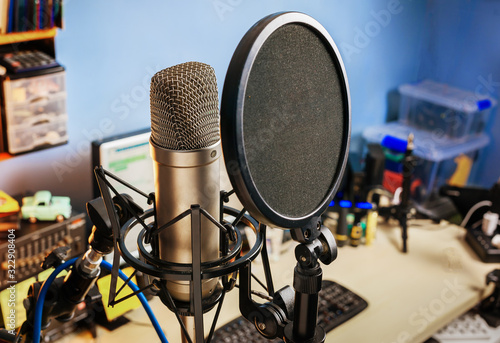 microphone studio vocal recording photo