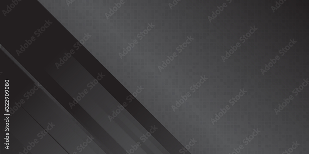 Black dark line rectangle gradient geometric abstract background for banner, flyer, business card design Black dark line rectangle gradient geometric abstract background for banner, flyer, business card design