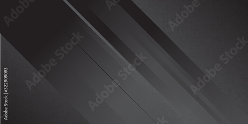 Black dark line rectangle gradient geometric abstract background for banner  flyer  business card design