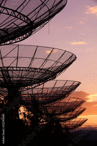 Radio Telescope at Astronomical Observatory, Beijing, China