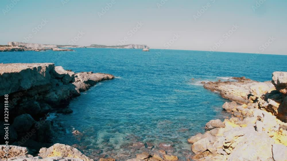 Balearic Island Ibiza Hidden Lagoon Balearic Island Ibiza Hidden Lagoon