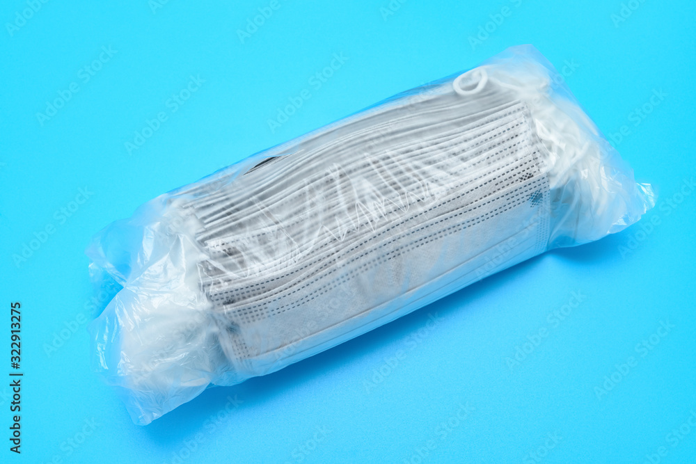pack of of a brand new medical face masks pack of of a brand new medical face masks