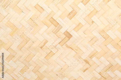 Native Thai style bamboo wall  natural wickerwork