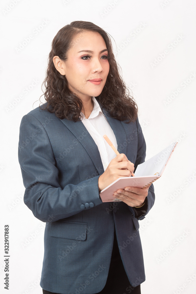 Beautiful businesswoman and her work Beautiful businesswoman and her work