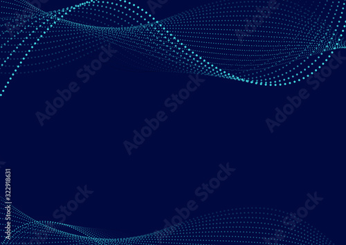 Abstract Waving Particle Te...