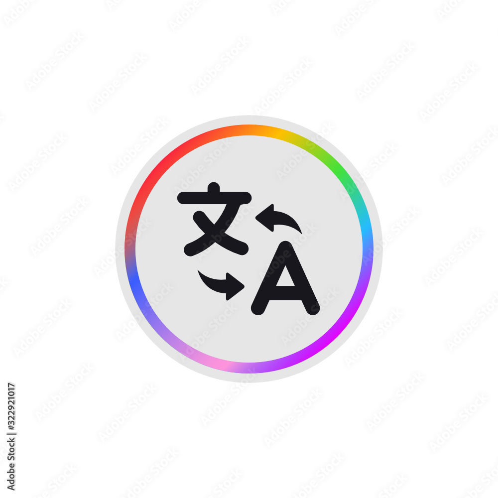 Translator - Modern App Button Translator - Modern App Button