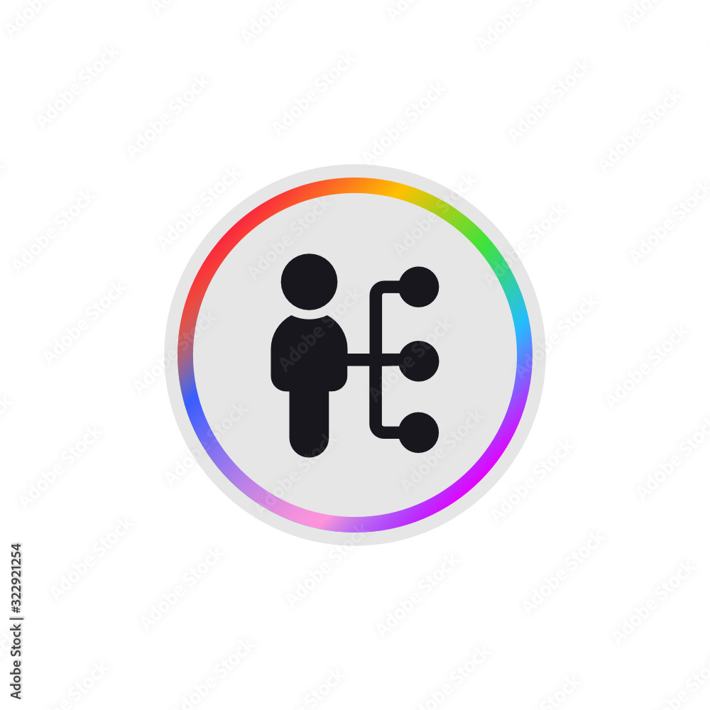 User Network - Modern App Button User Network - Modern App Button