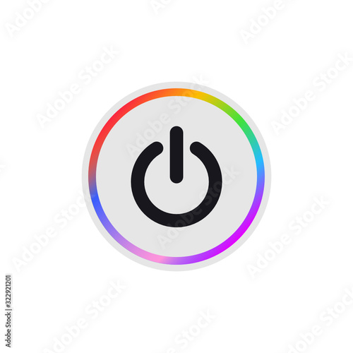 Power Button - Modern App Button