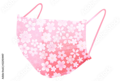 マスク　花粉　ウイルス　アイコン