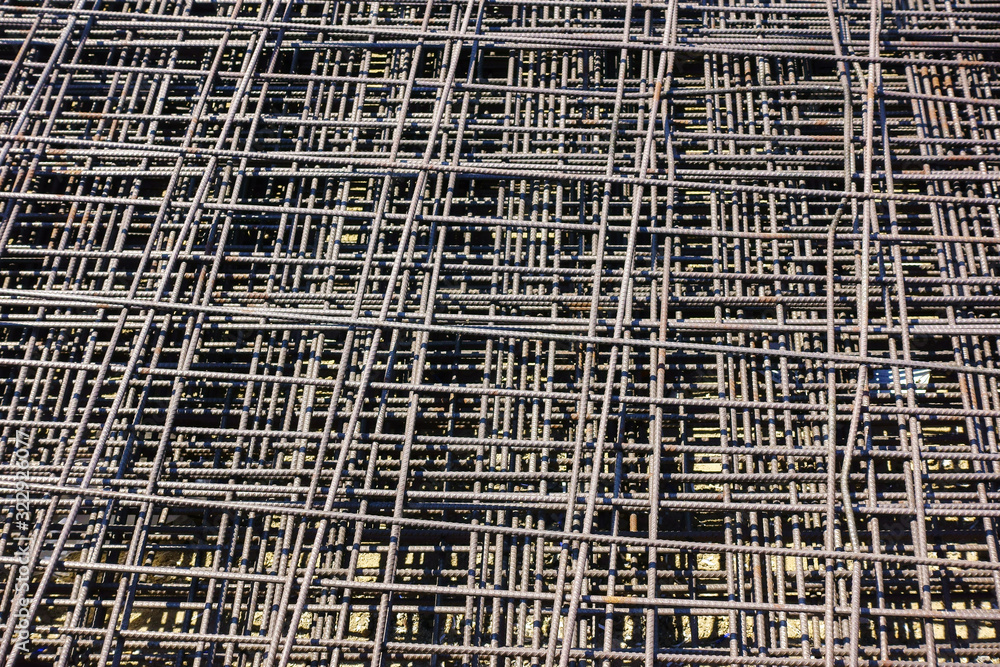 Obraz premium wire mesh, metal background