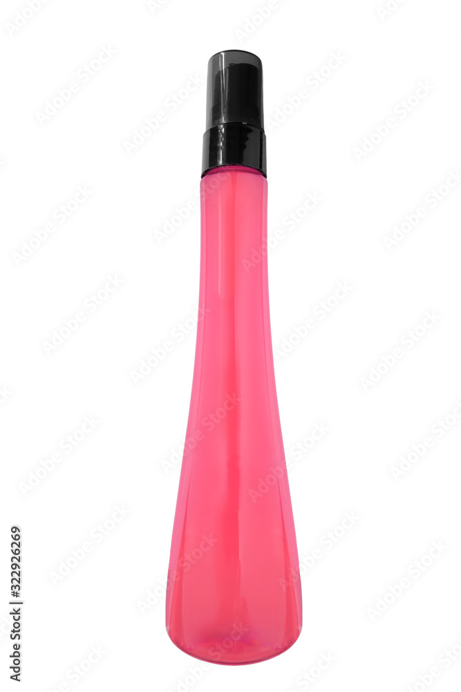 Obraz premium Pink bottle isolated