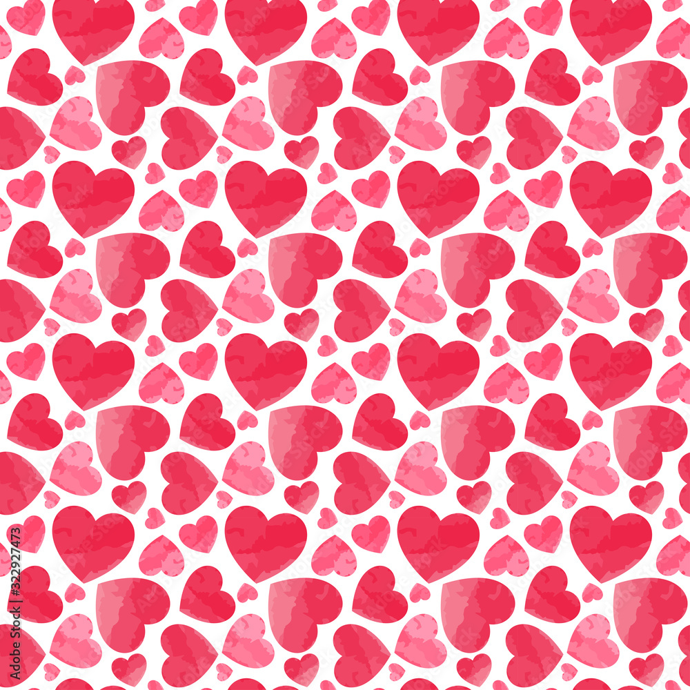Seamless hearts patterns. Cute background for Valentine's Day. Vector illustration. Seamless hearts patterns. Cute background for Valentine's Day. Vector illustration.