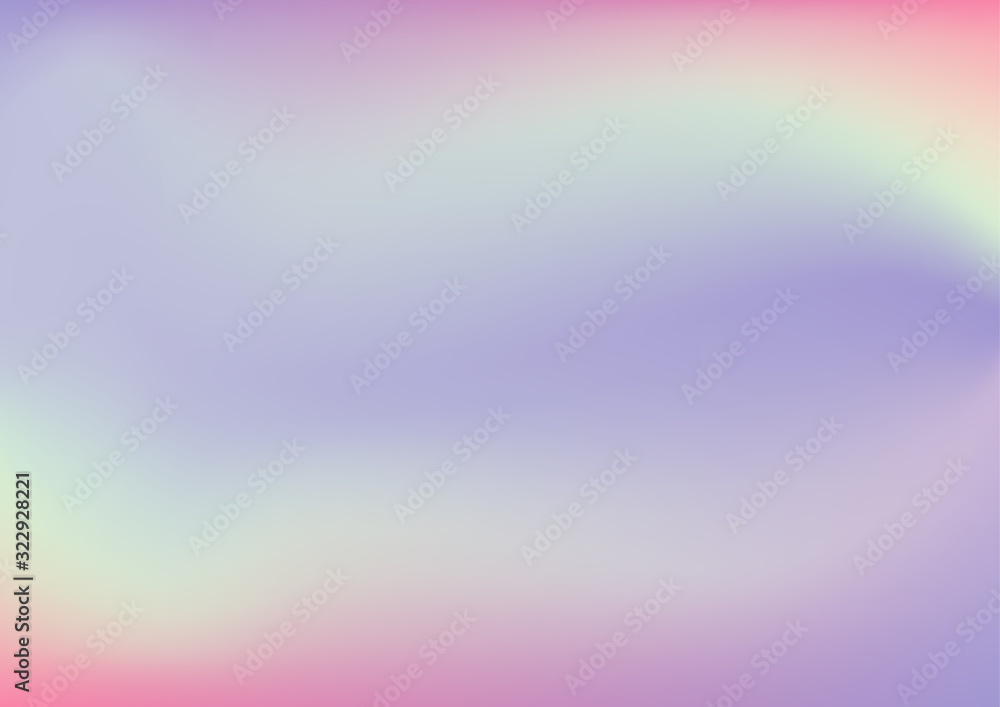 Holographic foil, pastel gradient abstract background. Vector illustration. Holographic foil, pastel gradient abstract background. Vector illustration.