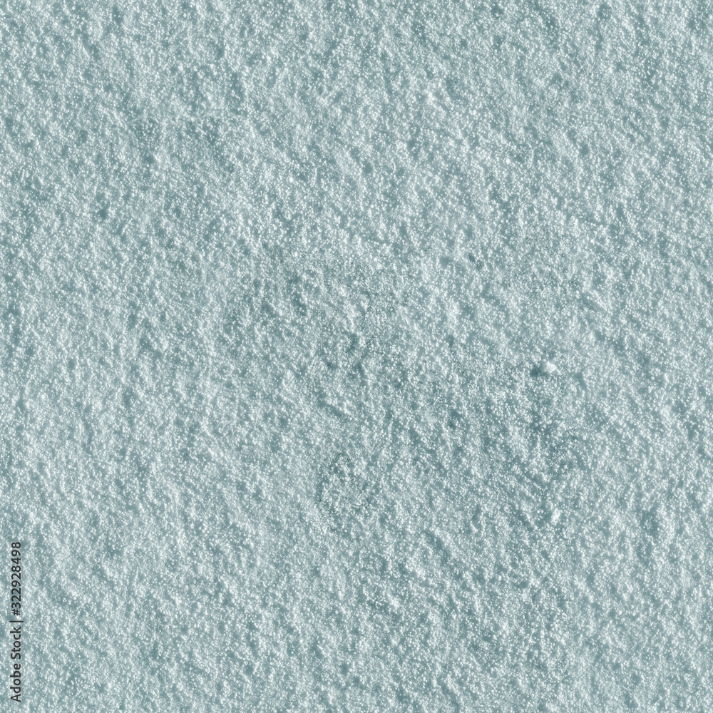 Seamless texture of flat surface covered with thin layer of fresh snow. Minsk. Belarus.